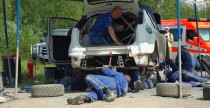 Ford Focus 07 WRC - testy w Finlandii Ford Focus 07 WRC - testy w Finlandii
