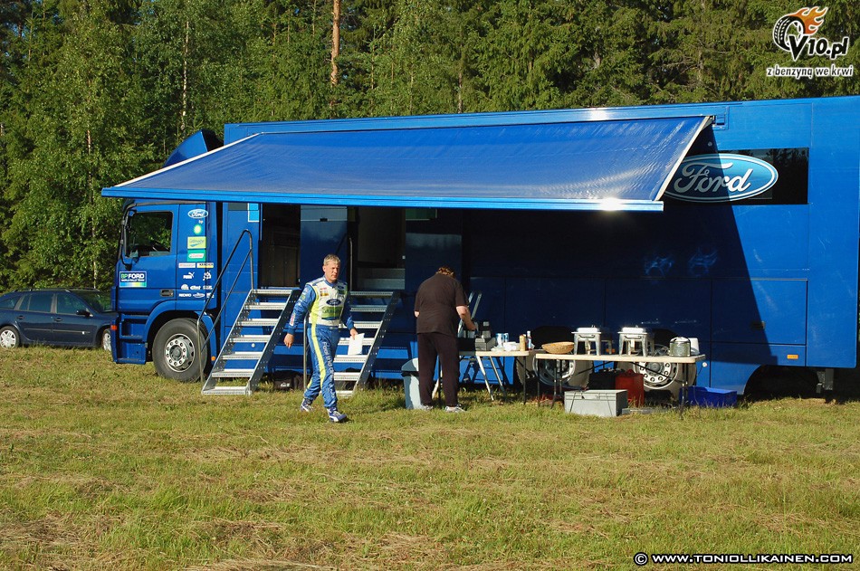 Ford Focus 07 WRC - testy w Finlandii