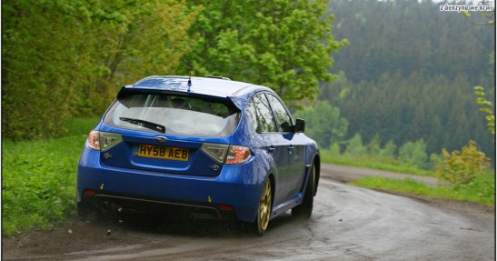 Kajetanowicz testuje Subaru