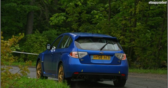 Kajetanowicz testuje Subaru