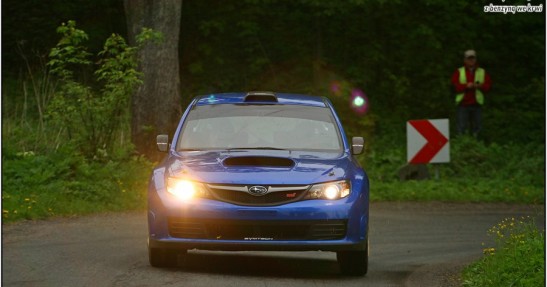 Kajetanowicz testuje Subaru