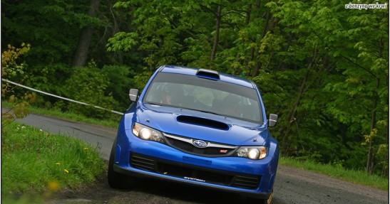Kajetanowicz testuje Subaru