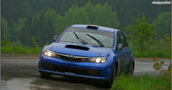 Kajetanowicz testuje Subaru