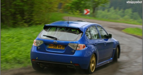 Kajetanowicz testuje Subaru