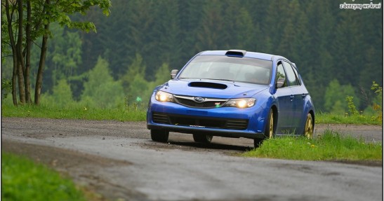 Kajetanowicz testuje Subaru