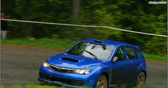 Kajetanowicz testuje Subaru