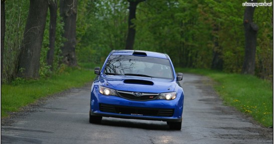 Kajetanowicz testuje Subaru