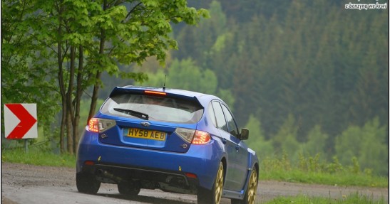Kajetanowicz testuje Subaru