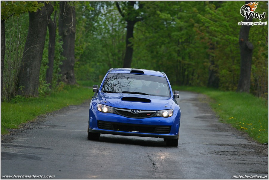 Kajetanowicz testuje Subaru
