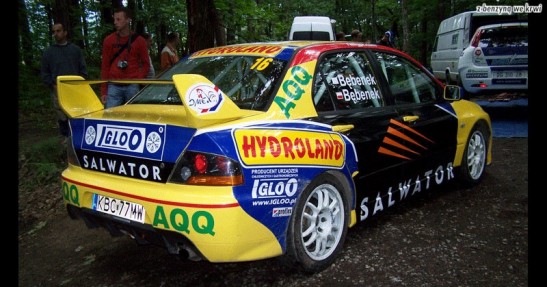 Rajd Subaru - testy w Rajbrocie