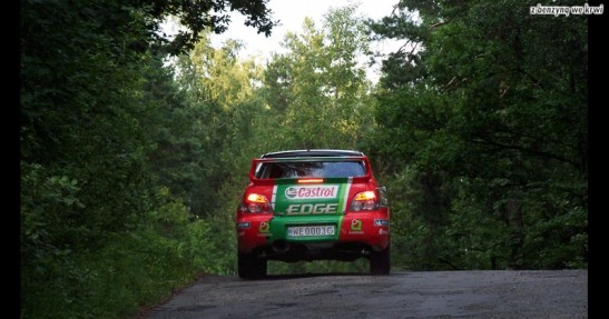 Rajd Subaru - testy w Rajbrocie