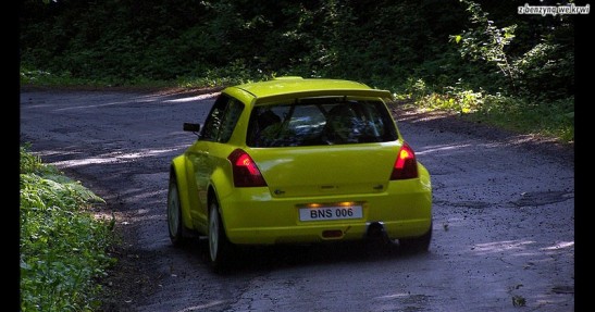 Rajd Subaru - testy w Rajbrocie