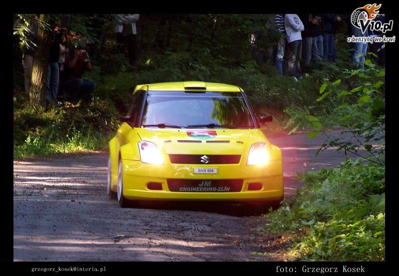 Rajd Subaru - testy w Rajbrocie