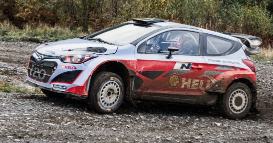 WRC: Testy Hyundaia przed Rajdem Wielkiej Brytanii - galeria