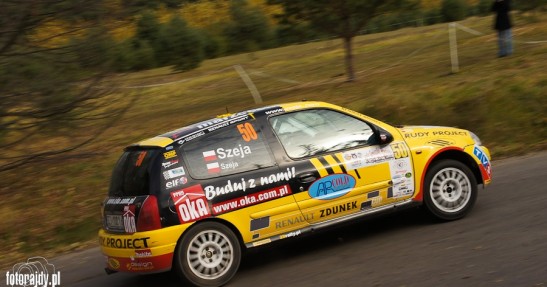 Renault Zdunek Clio Cup na 3. Rajdzie Zamkowym w obiektywie Grzegorza Rybarskiego
