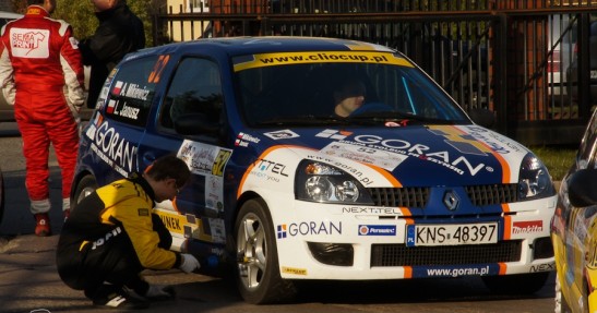 Renault Zdunek Clio Cup na 3. Rajdzie Zamkowym w obiektywie Grzegorza Rybarskiego