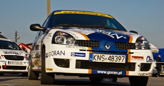 Renault Zdunek Clio Cup na 3. Rajdzie Zamkowym w obiektywie Grzegorza Rybarskiego