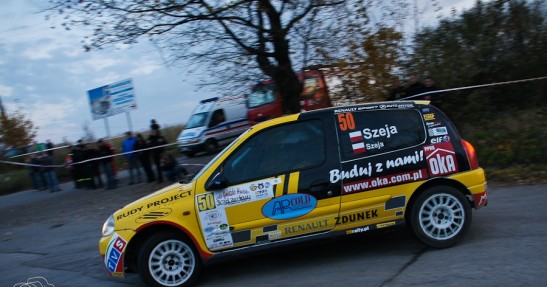 Renault Zdunek Clio Cup na 3. Rajdzie Zamkowym w obiektywie Grzegorza Rybarskiego