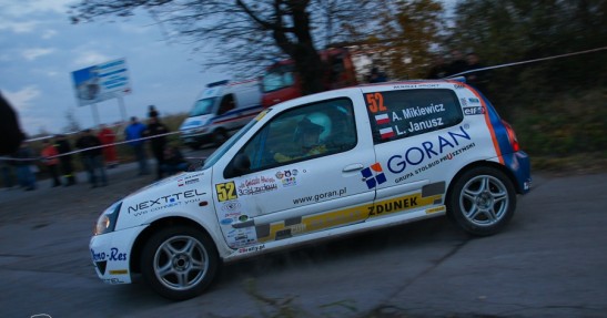 Renault Zdunek Clio Cup na 3. Rajdzie Zamkowym w obiektywie Grzegorza Rybarskiego