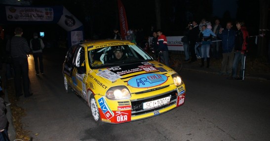 Renault Zdunek Clio Cup na 3. Rajdzie Zamkowym w obiektywie Grzegorza Rybarskiego