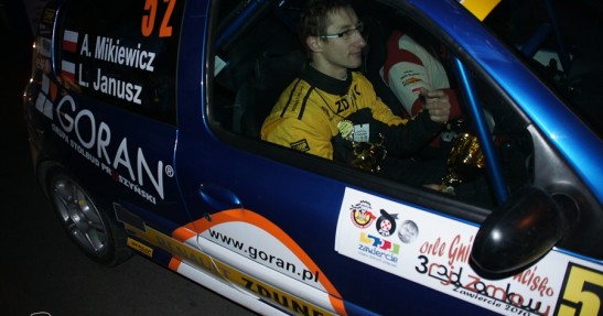 Renault Zdunek Clio Cup na 3. Rajdzie Zamkowym w obiektywie Grzegorza Rybarskiego