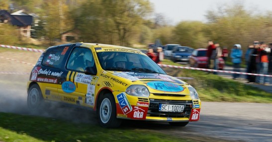 Renault Zdunek Clio Cup na 3. Rajdzie Zamkowym w obiektywie Grzegorza Rybarskiego