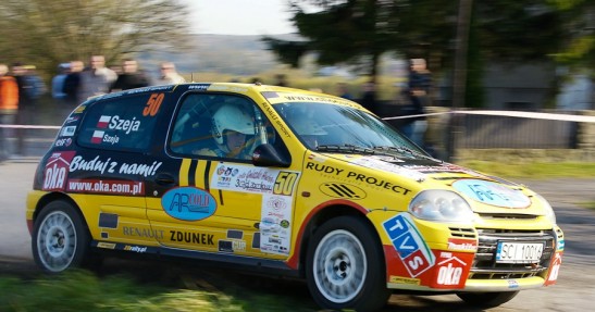Renault Zdunek Clio Cup na 3. Rajdzie Zamkowym w obiektywie Grzegorza Rybarskiego