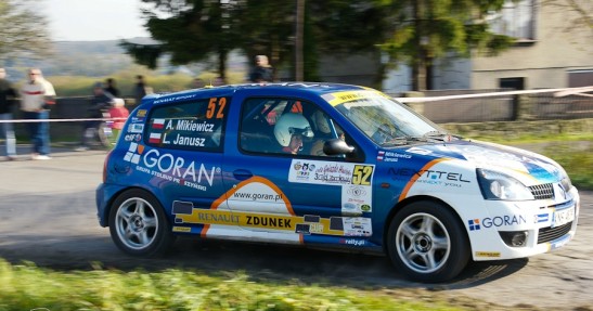 Renault Zdunek Clio Cup na 3. Rajdzie Zamkowym w obiektywie Grzegorza Rybarskiego
