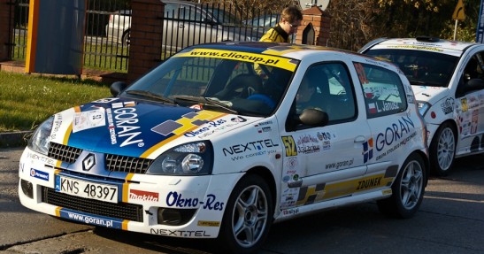 Renault Zdunek Clio Cup na 3. Rajdzie Zamkowym w obiektywie Grzegorza Rybarskiego