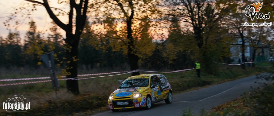 Renault Zdunek Clio Cup na 3. Rajdzie Zamkowym w obiektywie Grzegorza Rybarskiego