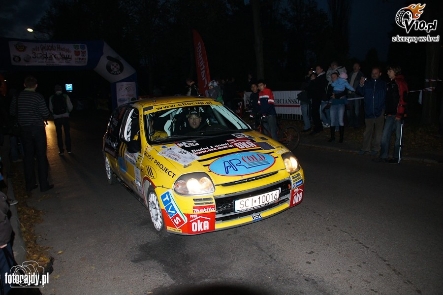 Renault Zdunek Clio Cup na 3. Rajdzie Zamkowym w obiektywie Grzegorza Rybarskiego