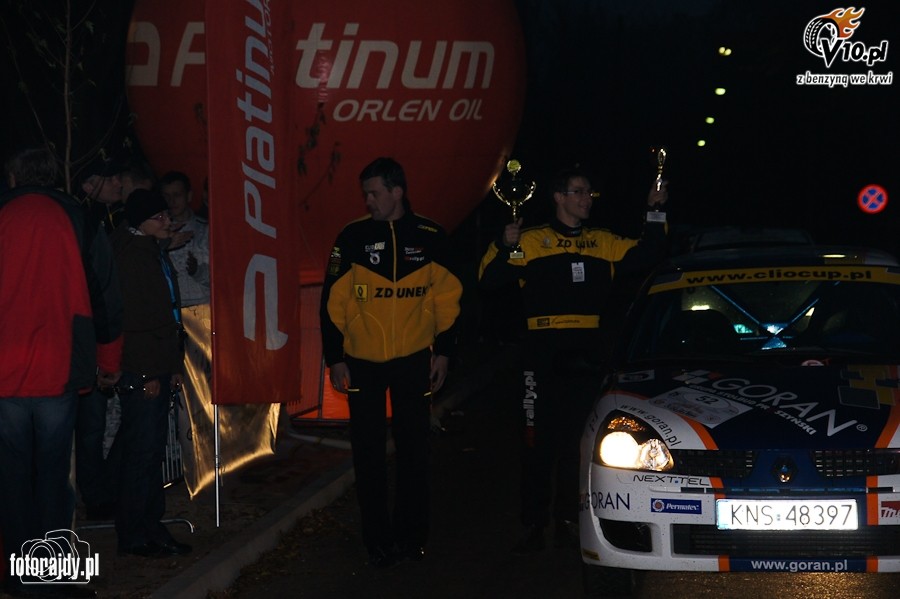 Renault Zdunek Clio Cup na 3. Rajdzie Zamkowym w obiektywie Grzegorza Rybarskiego