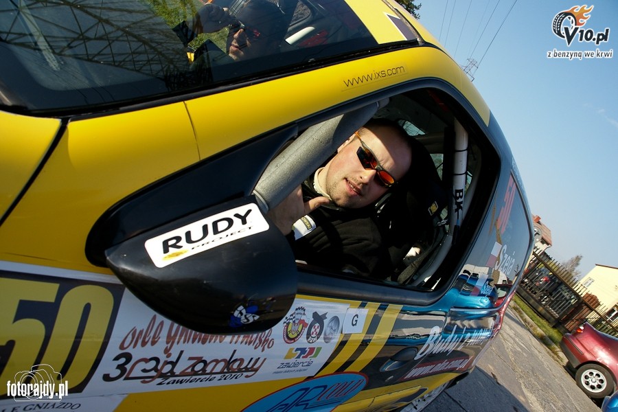 Renault Zdunek Clio Cup na 3. Rajdzie Zamkowym w obiektywie Grzegorza Rybarskiego