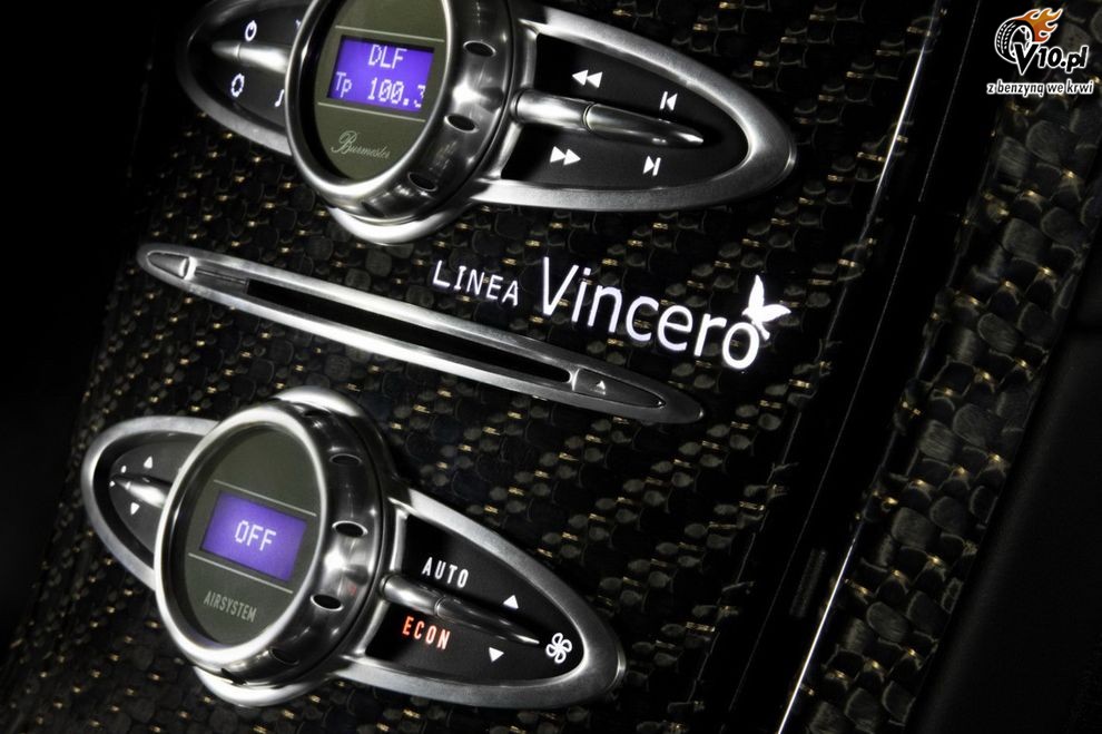 Bugatti Veyron Linea Vincero dOro od Mansory
