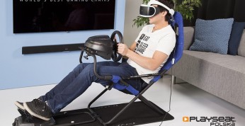 Niebieska alcantara dla fanów wyścigów na PlayStation!