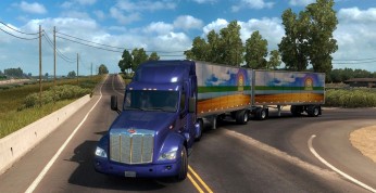 American Truck Simulator - twórcy odwzorują osuwisko ziemi z...