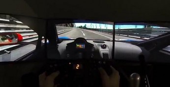 Rene Rast na torze Monako w Project CARS