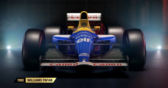 F1 2017 - klasyki Williamsa na wirtualnych torach