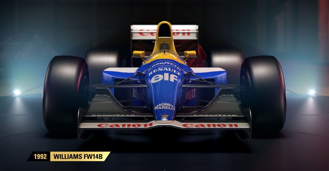 F1 2017 - klasyki Williamsa na wirtualnych torach