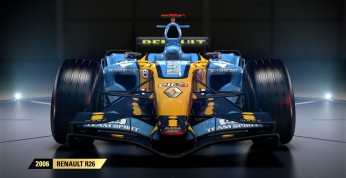 Mistrzowski bolid Fernando Alonso z 2006 roku w F1 2017
