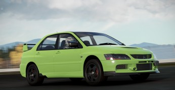 Project CARS 2 - screeny z autami Mitsubishi