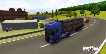 TruckSim - zapowiedź mobilnegoo symulatora ciężarówek