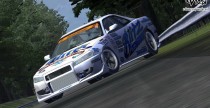 rFactor Drift Project - jak jedzi Nissanem Skyline