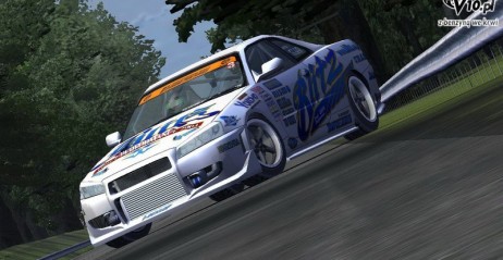 rFactor Drift Project - jak jedzi Nissanem Skyline