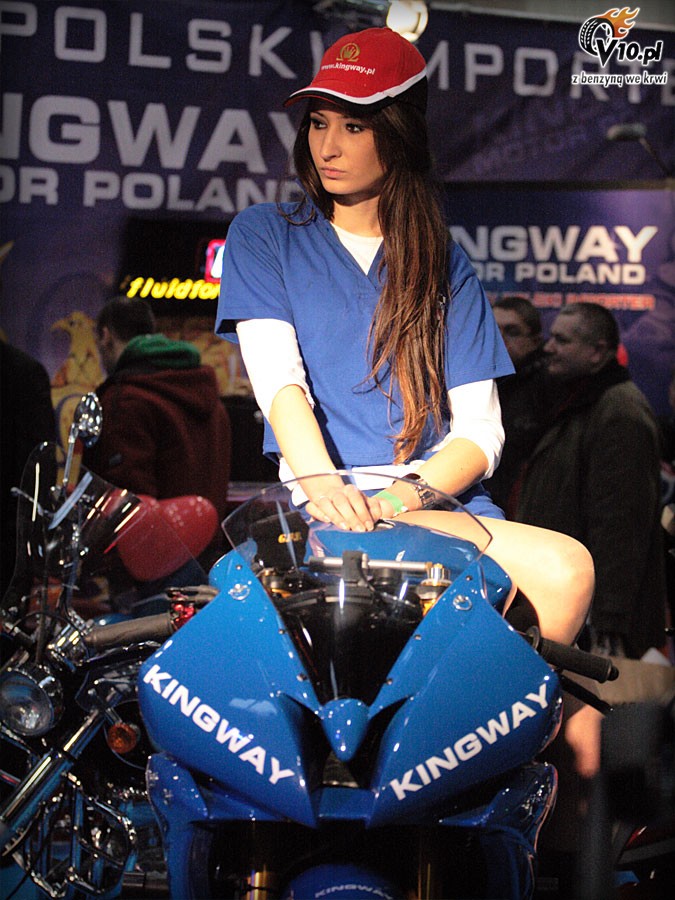 Dziewczyny z Wystawy Motocykli i Skuterw Warszawa 2009