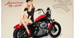 Marisa Miller i Harley Davidson