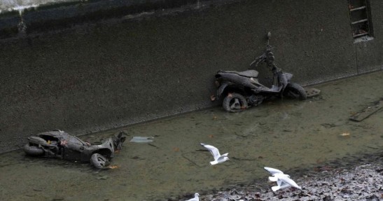 Skarby na dnie kanału Saint-Martin