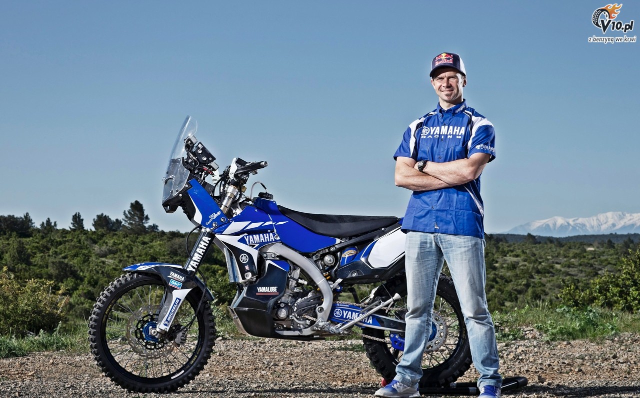 Cyril Despres na pokadzie Yamaha Motor France!