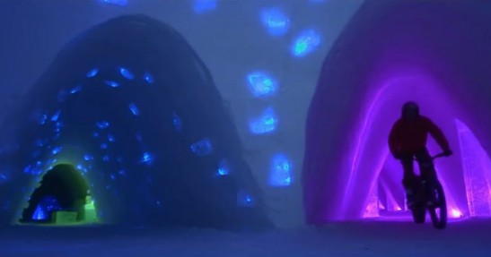 Dougie Lampkin w królestwie lodu