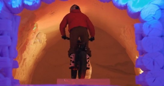 Dougie Lampkin w królestwie lodu